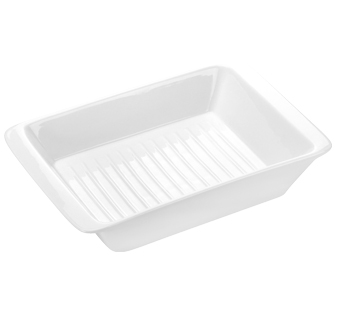Mísa zapékací porcelán 32x20cm GUSTO profil.dno